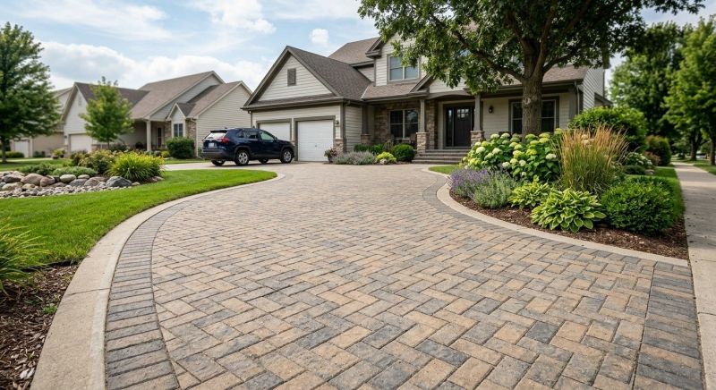 Paver Driveway Construction in Ogden, UT