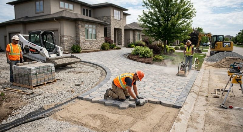 Paver Driveway Construction in Denver, CO
