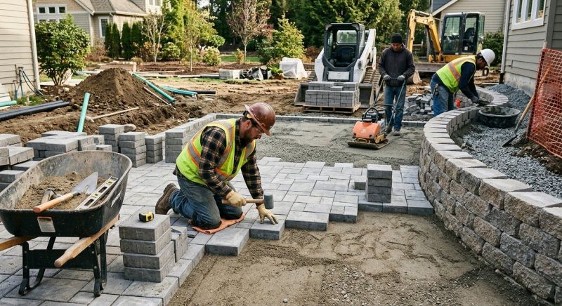 Paver Patio Construction in Norwalk, CT