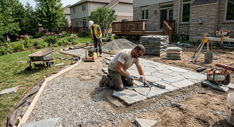 Paver Patio Construction in Norwalk, CT