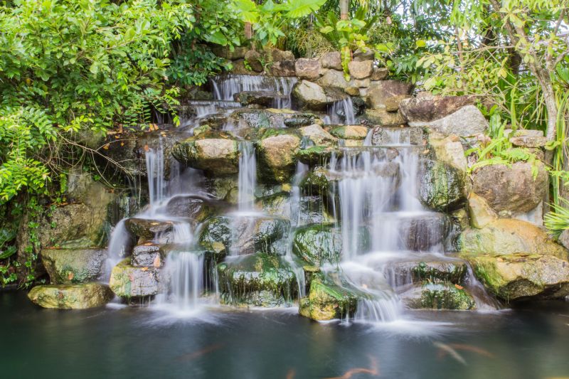 Pond Waterfall Construction in Honolulu, HI