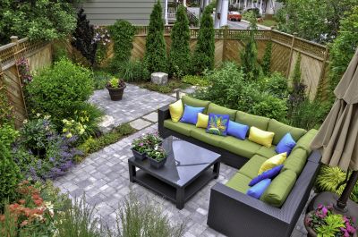 Poolside Hardscaping in Boston, MA