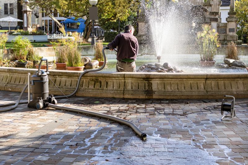 Rock Fountain Installation in Honolulu, HI